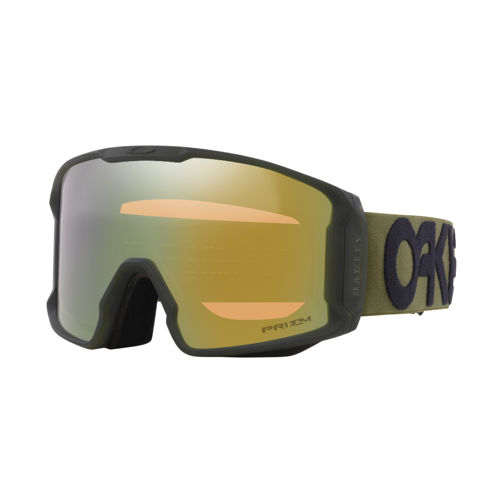 Line Miner Snow Goggles - Large - Matte Dark Brush / Prizm Sage Gold Iridium Lens