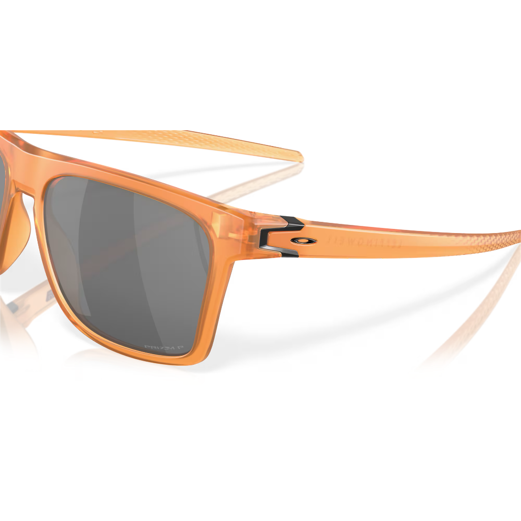 Oakley Leffingwell Coalesce Collection Matte Transparent Ginger / Prizm Black Polarised Lens - Booley Galway
