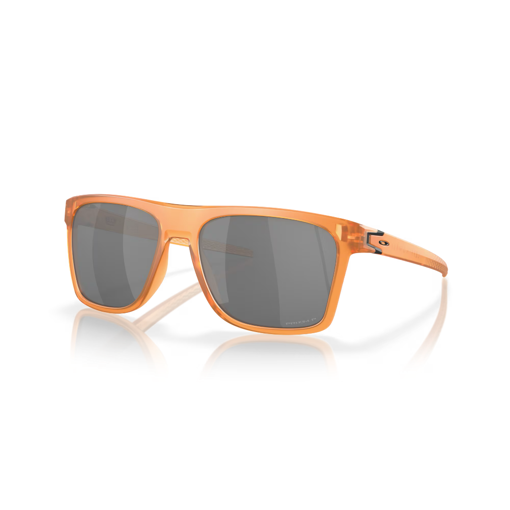 Leffingwell Coalesce Collection - Matte Transparent Ginger / Prizm Black Polarised Lens