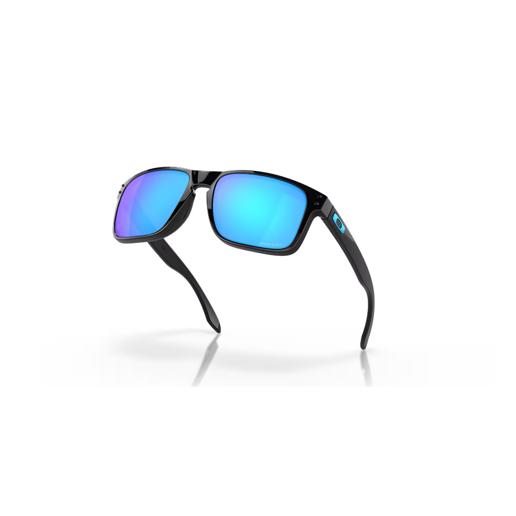 Oakley Holbrook Polished Black / Prizm Sapphire Lens - Booley Galway