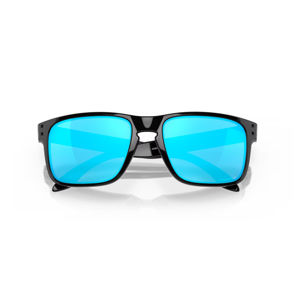 Oakley Holbrook Polished Black / Prizm Sapphire Lens - Booley Galway