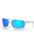 Oakley Gibston Polished Clear / Prizm Sapphire Lens - Booley Galway