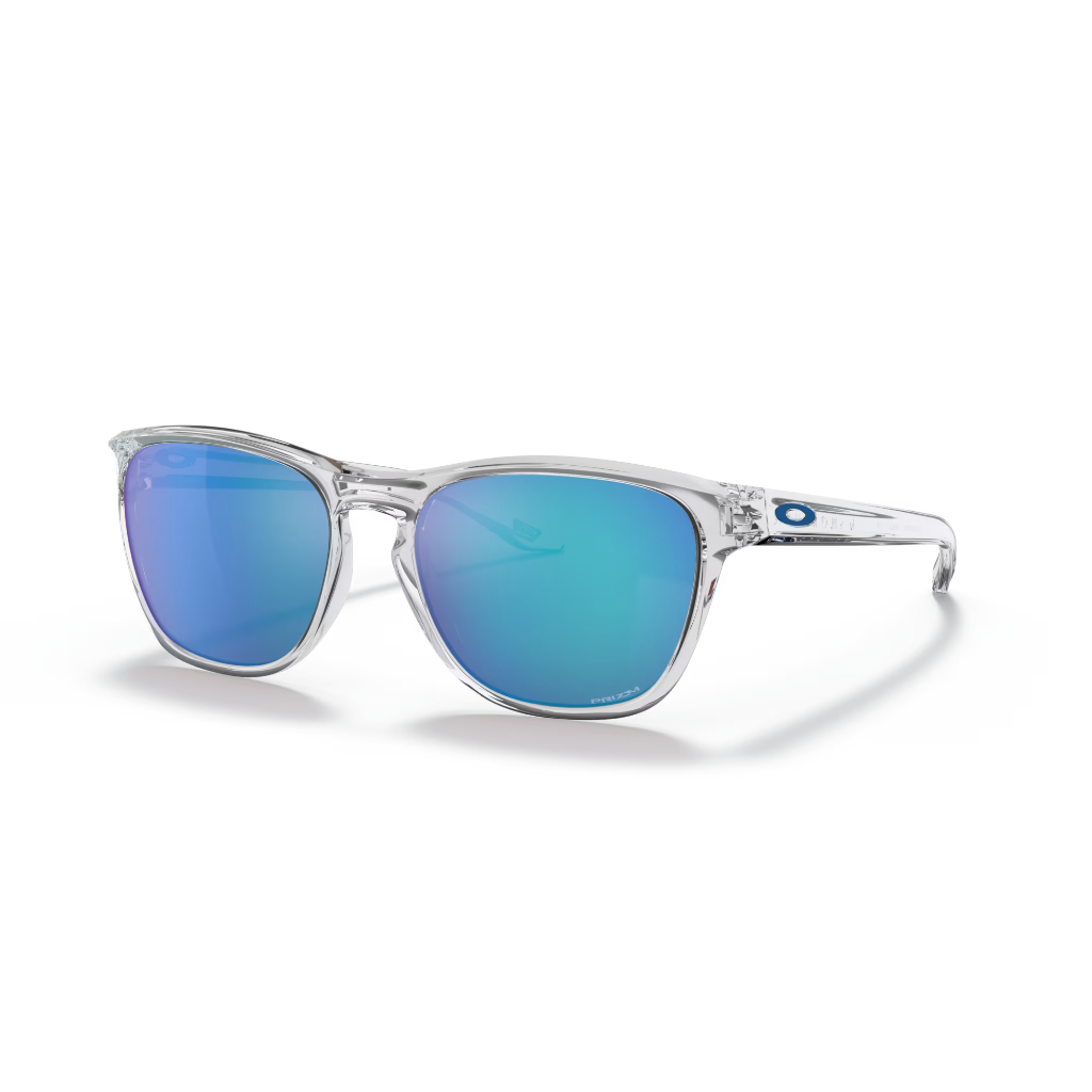 Oakley Manorburn Polished Clear / Prizm Sapphire - Booley Galway