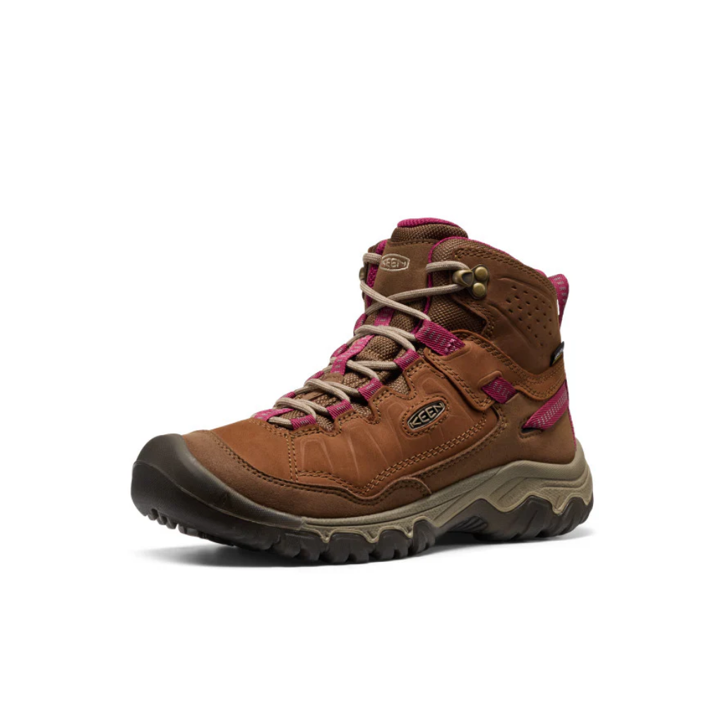 Keen Women's Targhee IV Mid WP Bison / Beaujolais - Booley Galway