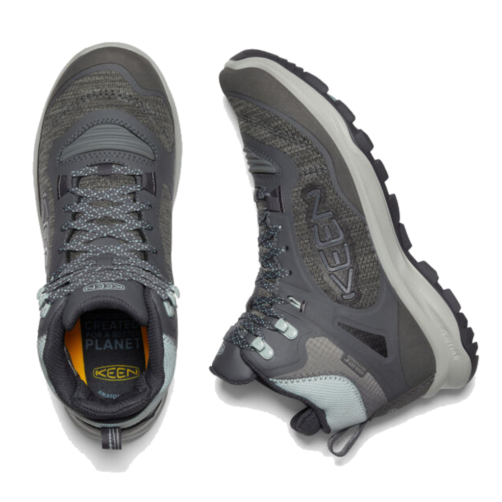 Women's Terradora Flex Mid WP - Magnet / Cloud Blue