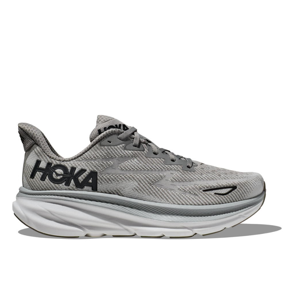 Hoka Men&#39;s Clifton 9 Harbour Mist / Black - Booley Galway