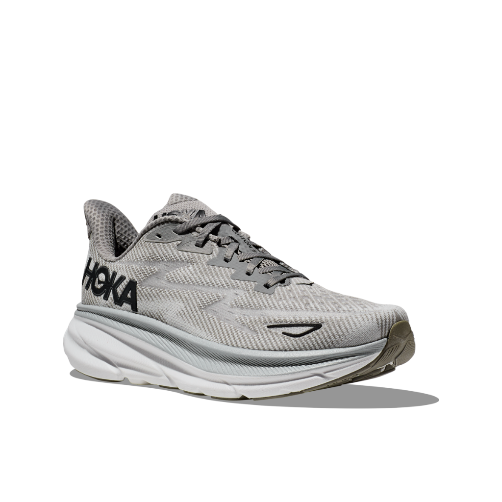 Hoka Men&#39;s Clifton 9 Harbour Mist / Black - Booley Galway