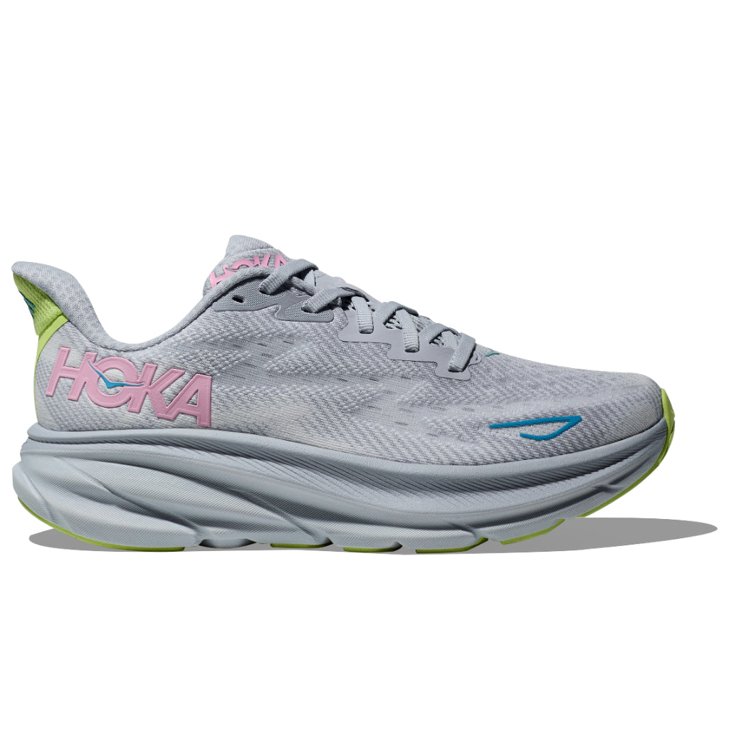 Hoka Women's Clifton 9 Gull / Sea Ice - Booley Galway