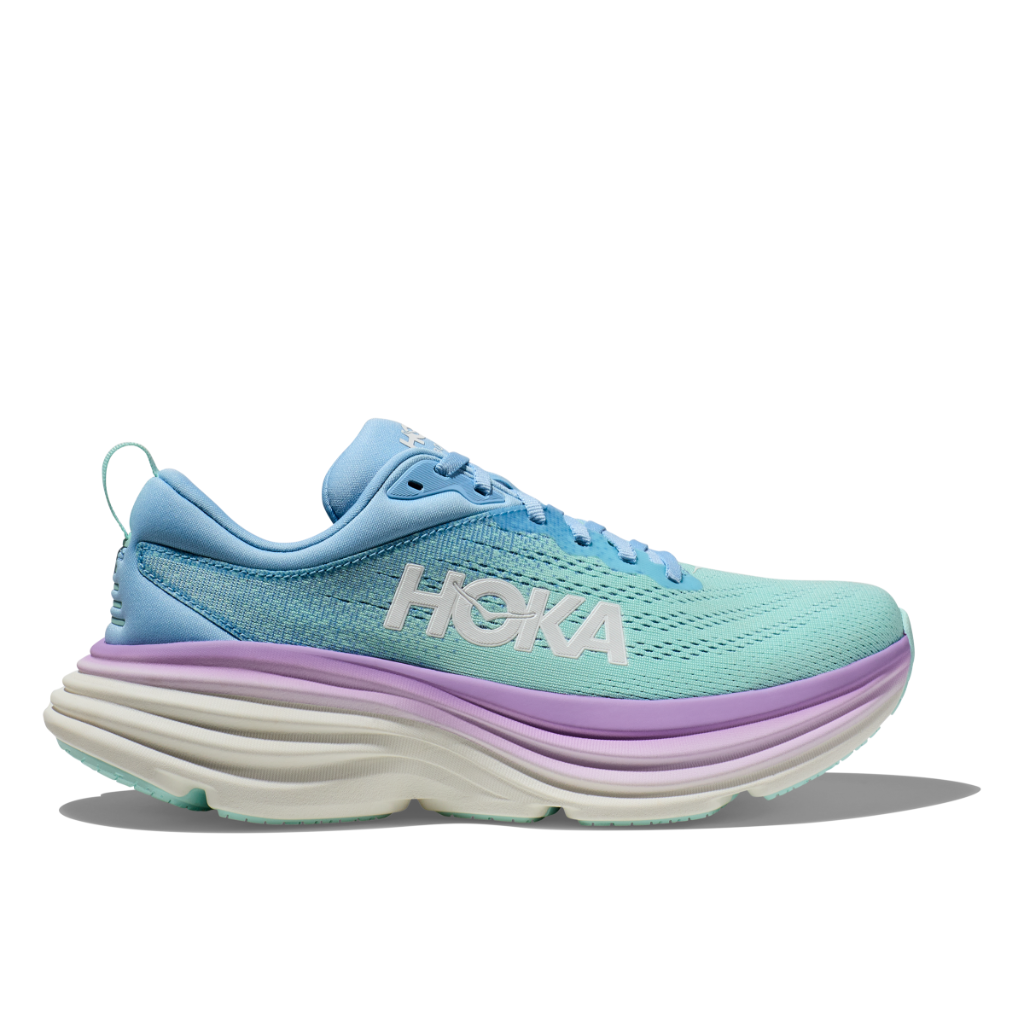 Hoka Women&#39;s Bondi 8 Airy Blue / Sunlit Ocean - Booley Galway