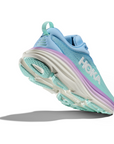 Hoka Women's Bondi 8 Airy Blue / Sunlit Ocean - Booley Galway