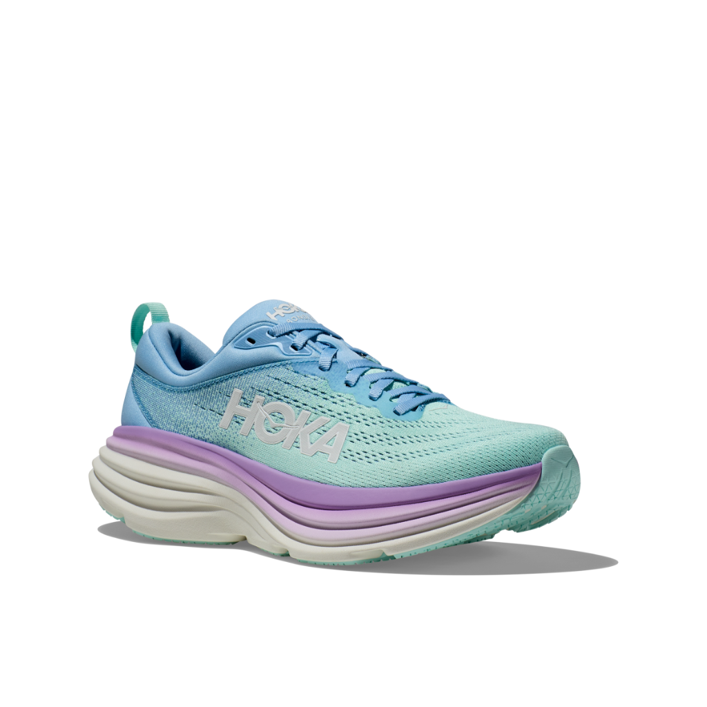 Hoka Women&#39;s Bondi 8 Airy Blue / Sunlit Ocean - Booley Galway