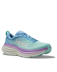 Hoka Women's Bondi 8 Airy Blue / Sunlit Ocean - Booley Galway