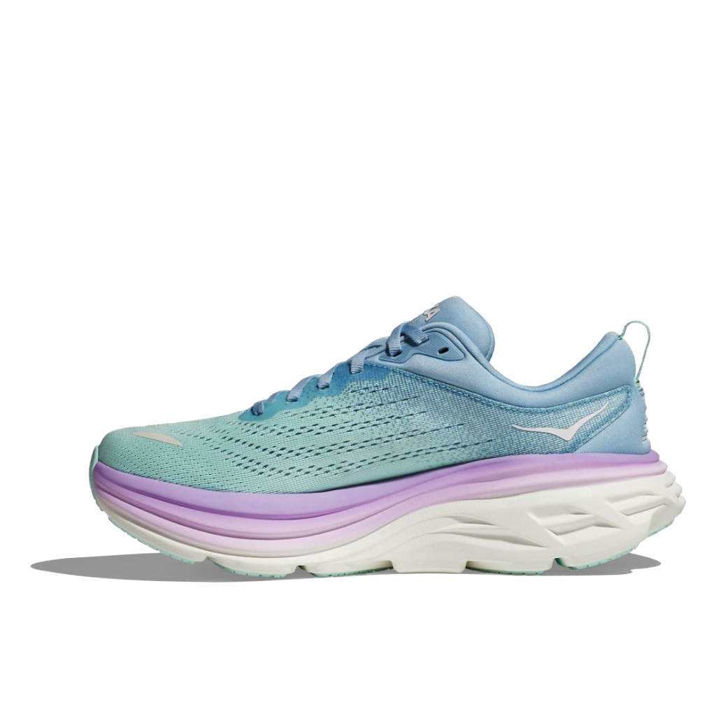 Hoka Women&#39;s Bondi 8 Airy Blue / Sunlit Ocean - Booley Galway