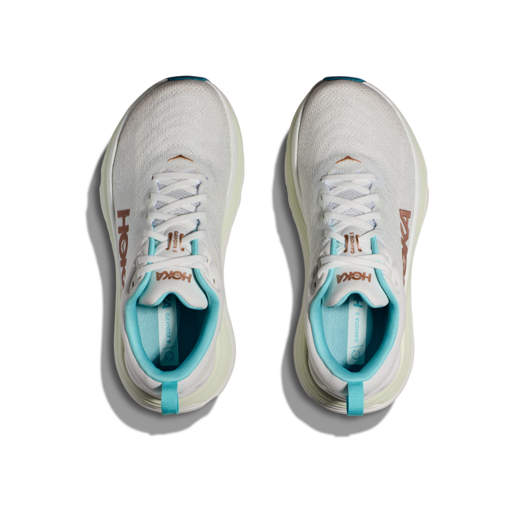 Hoka Women&#39;s Gaviota 5 Frost / Rose Gold - Booley Galway