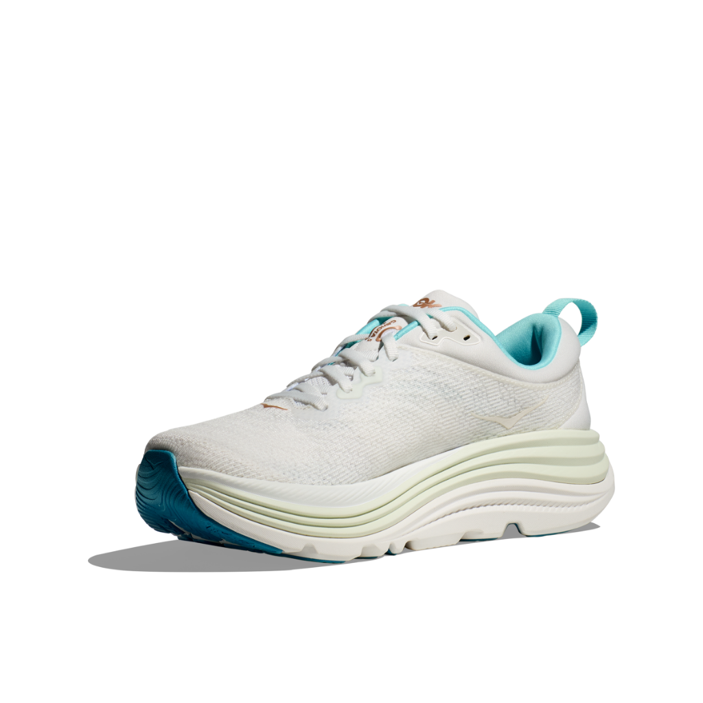 Hoka Women's Gaviota 5 Frost / Rose Gold - Booley Galway