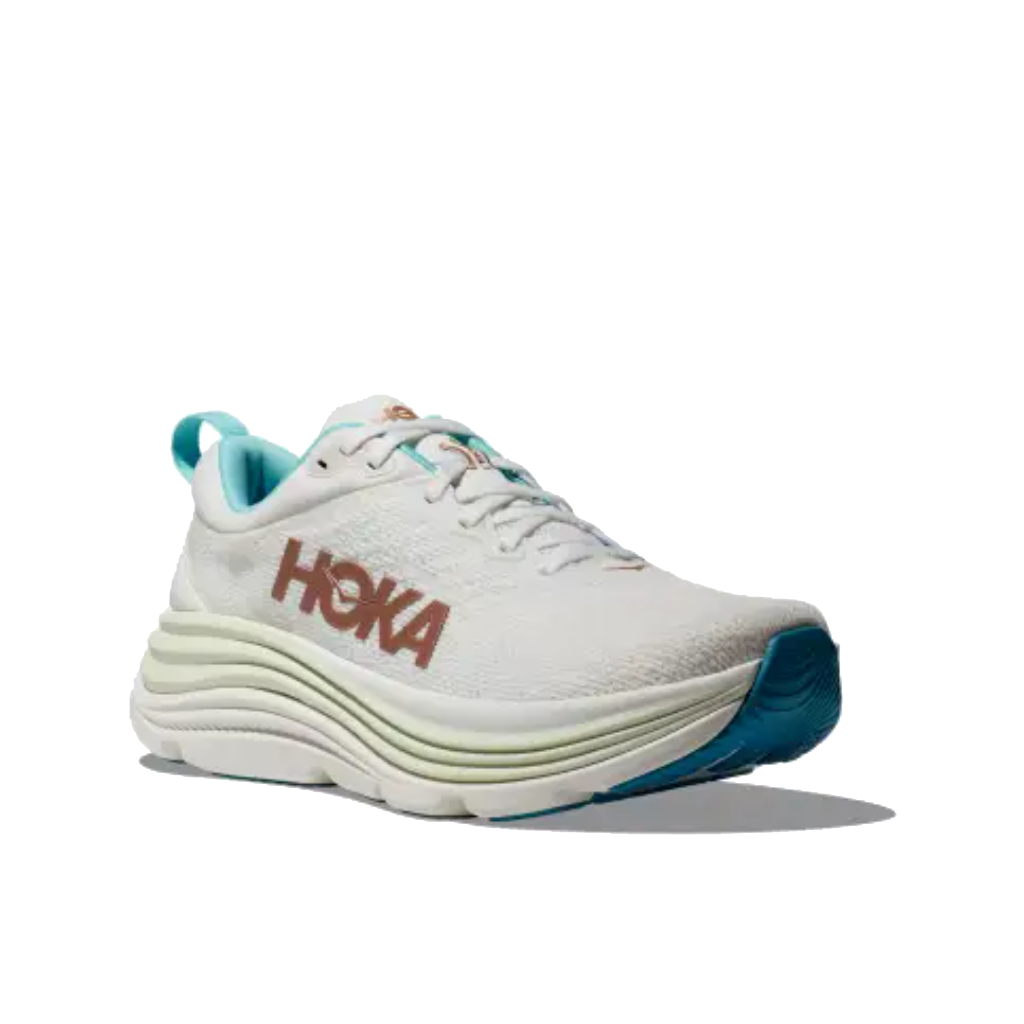 Hoka Women&#39;s Gaviota 5 Frost / Rose Gold - Booley Galway