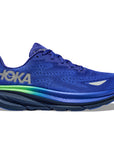 Hoka Men's Clifton 9 GTX Dazzling Blue / Evening Sky - Booley Galway