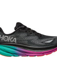 Hoka Men's Clifton 9 GTX Dazzling Black / Electric Aqua - Booley Galway