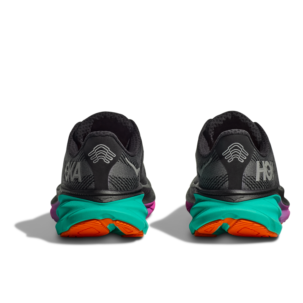 Hoka Men's Clifton 9 GTX Black / Electric Aqua - Booley Galway