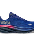 Hoka Women's Clifton 9 GTX Dazzling Blue / Evening Sky - Booley Galway