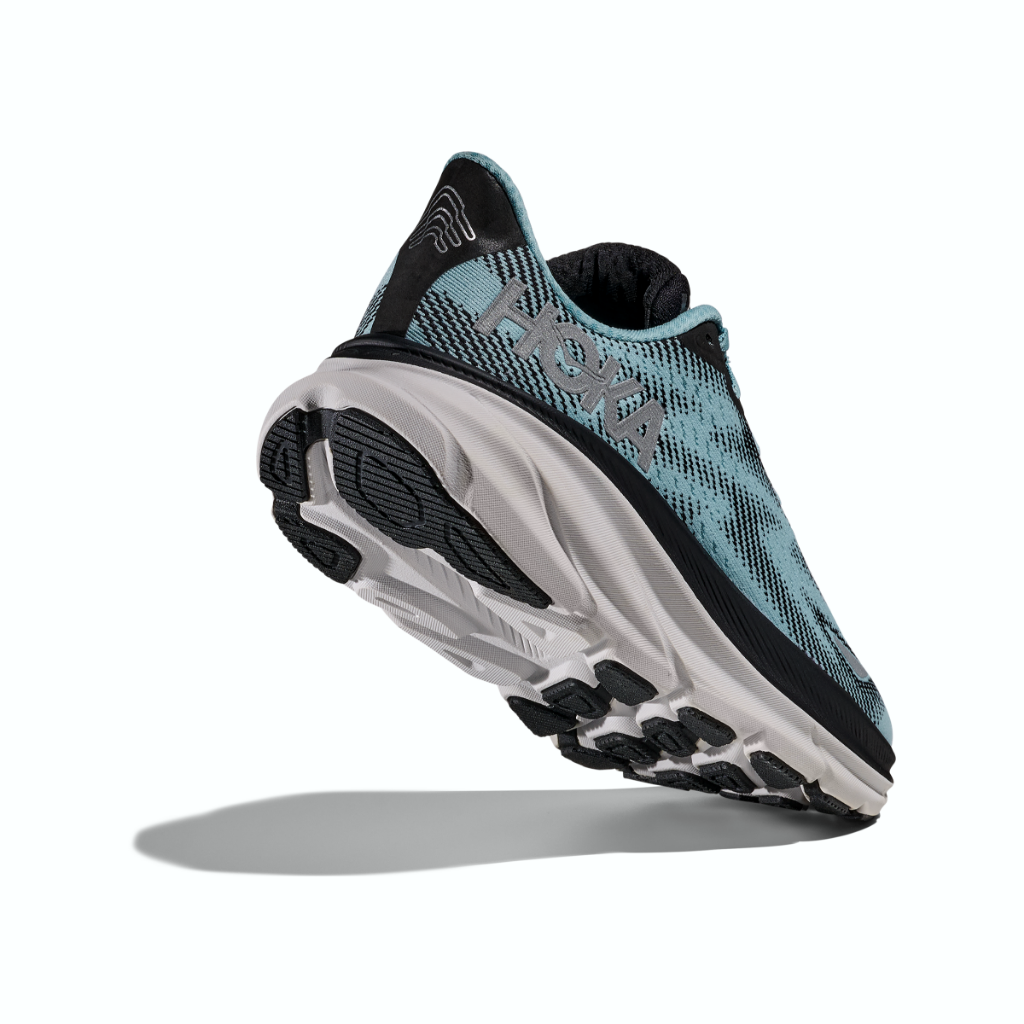 Hoka Women's Clifton 9 GTX Black / Raindrop - Booley Galway