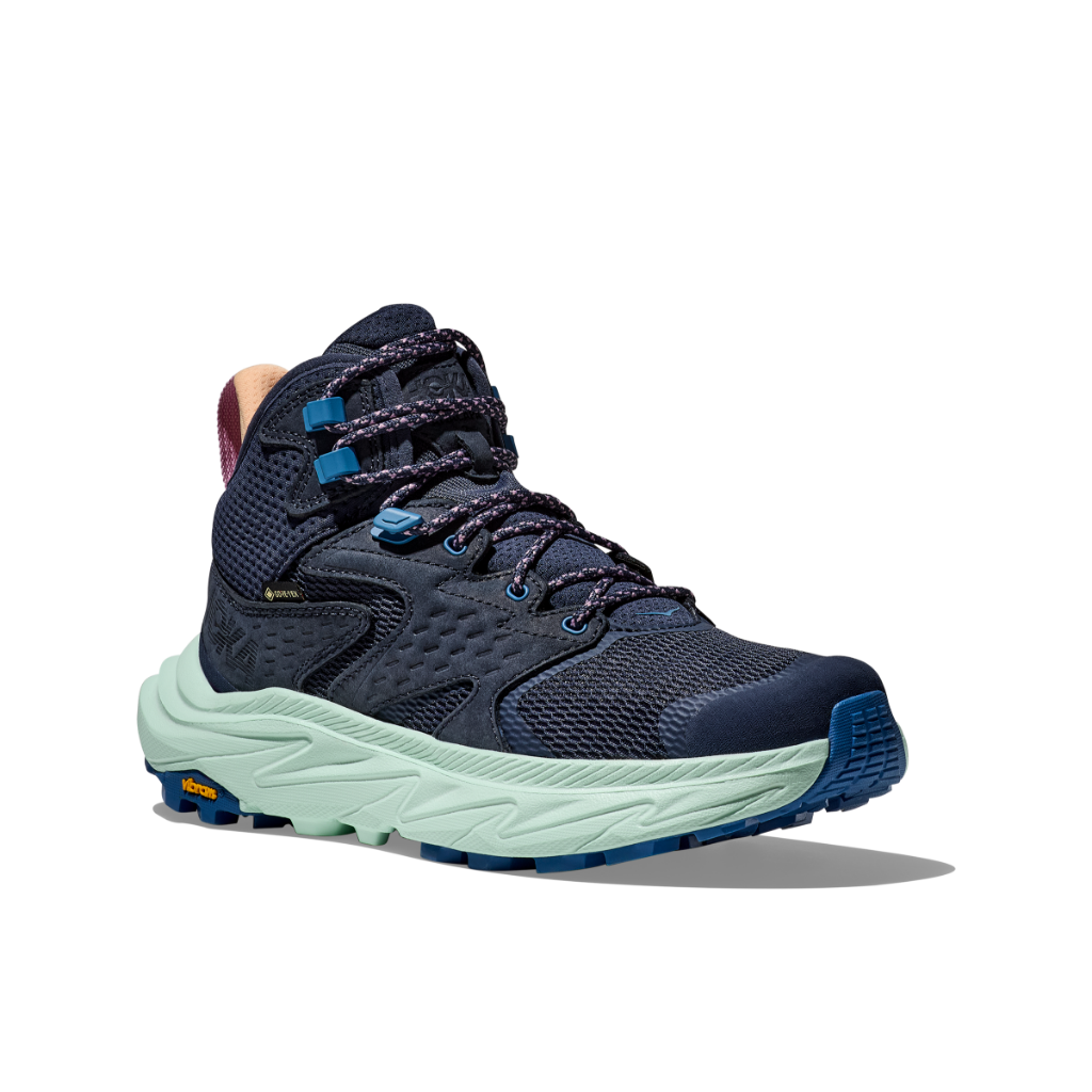 Hoka Women&#39;s Anacapa 2 Mid GTX Varsity Navy / Aqua Breeze - Booley Galway