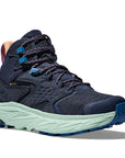 Hoka Women's Anacapa 2 Mid GTX Varsity Navy / Aqua Breeze - Booley Galway