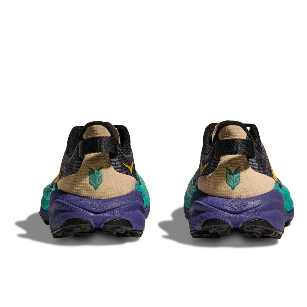 Hoka Men&#39;s Speedgoat 6 Oatmeal / Mountain Iris - Booley Galway