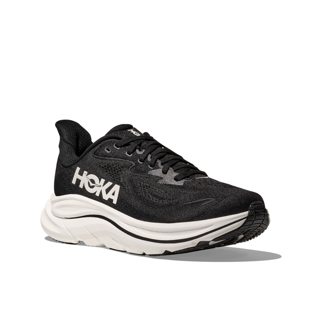 Women's Clifton 10 Wide - Black / White