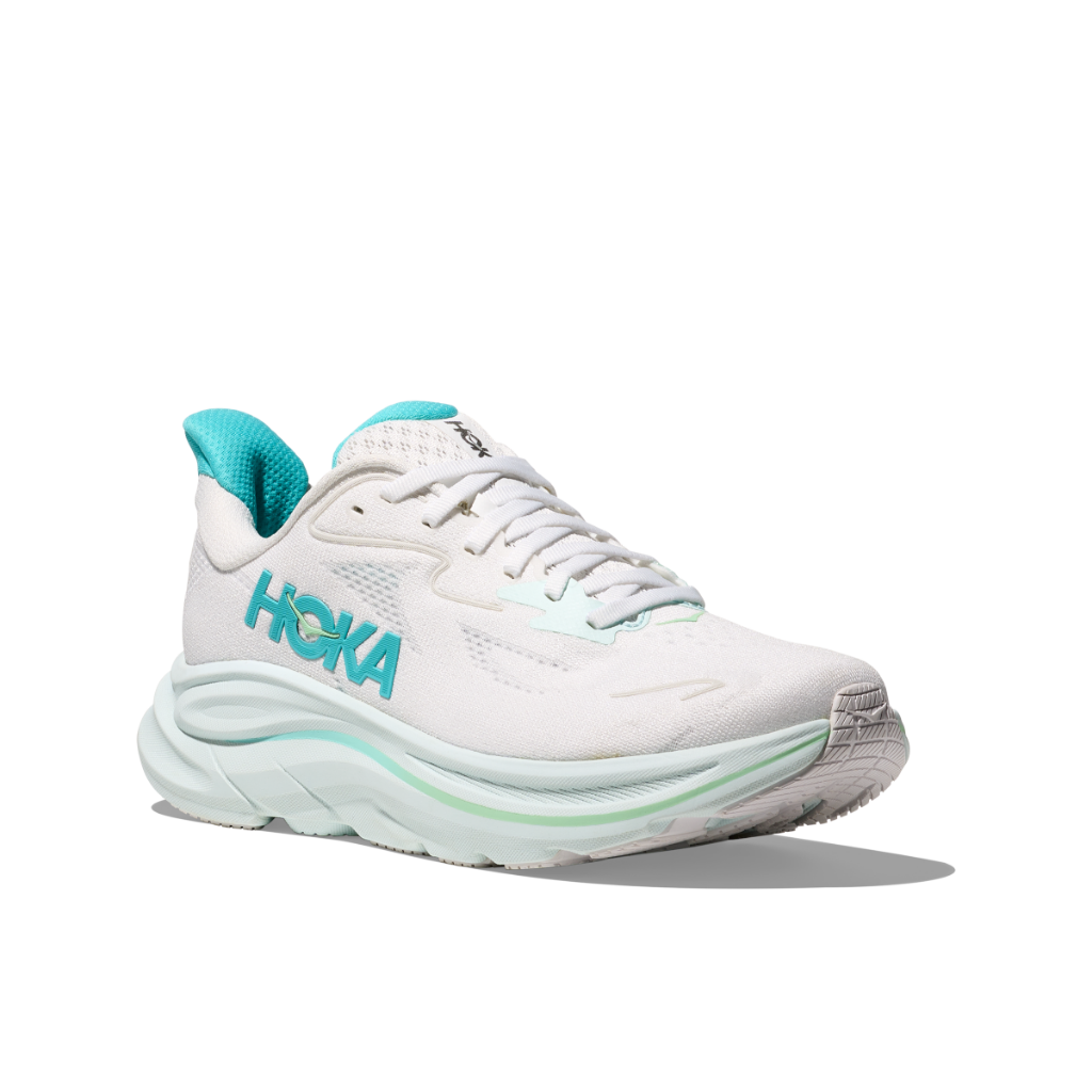 Women's Clifton 10 - White / Cielo Blue