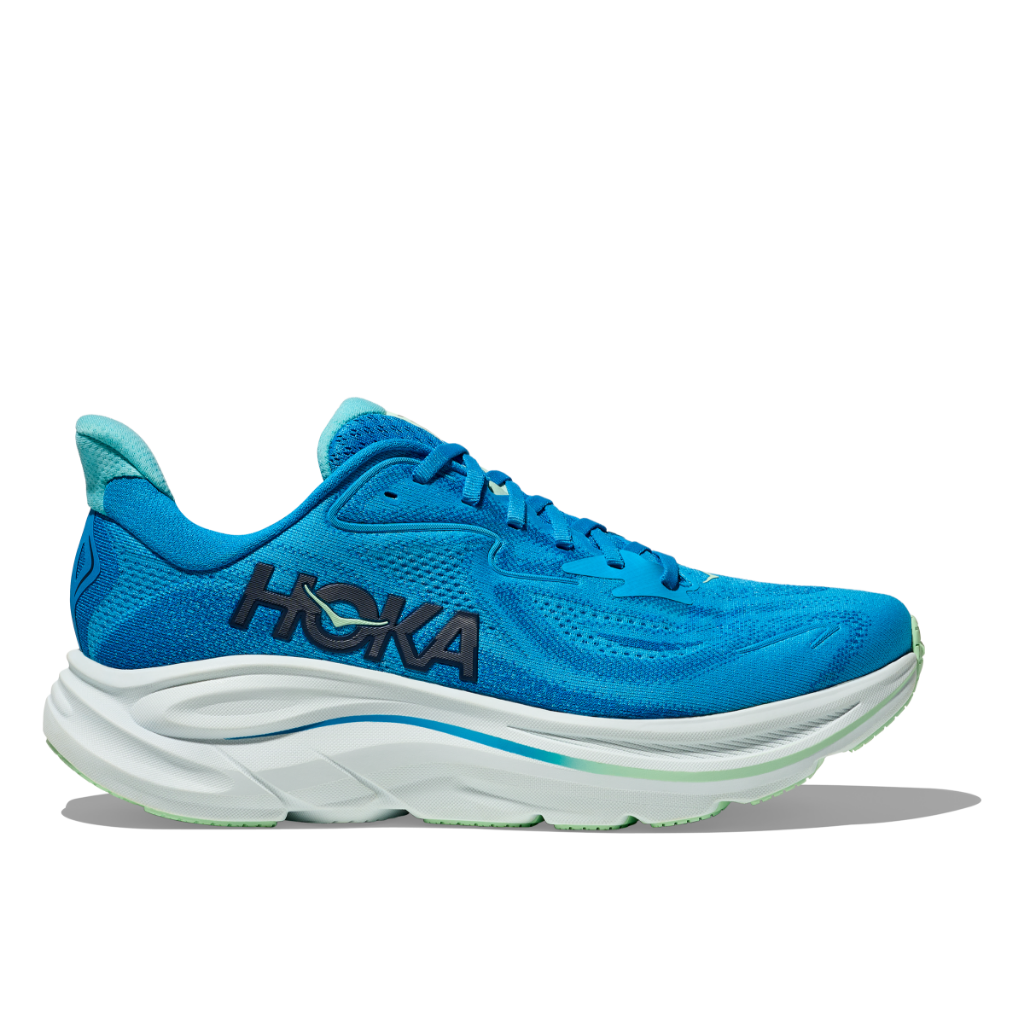 Men's Clifton 10 Wide - Hoka Blue / Skyward Blue