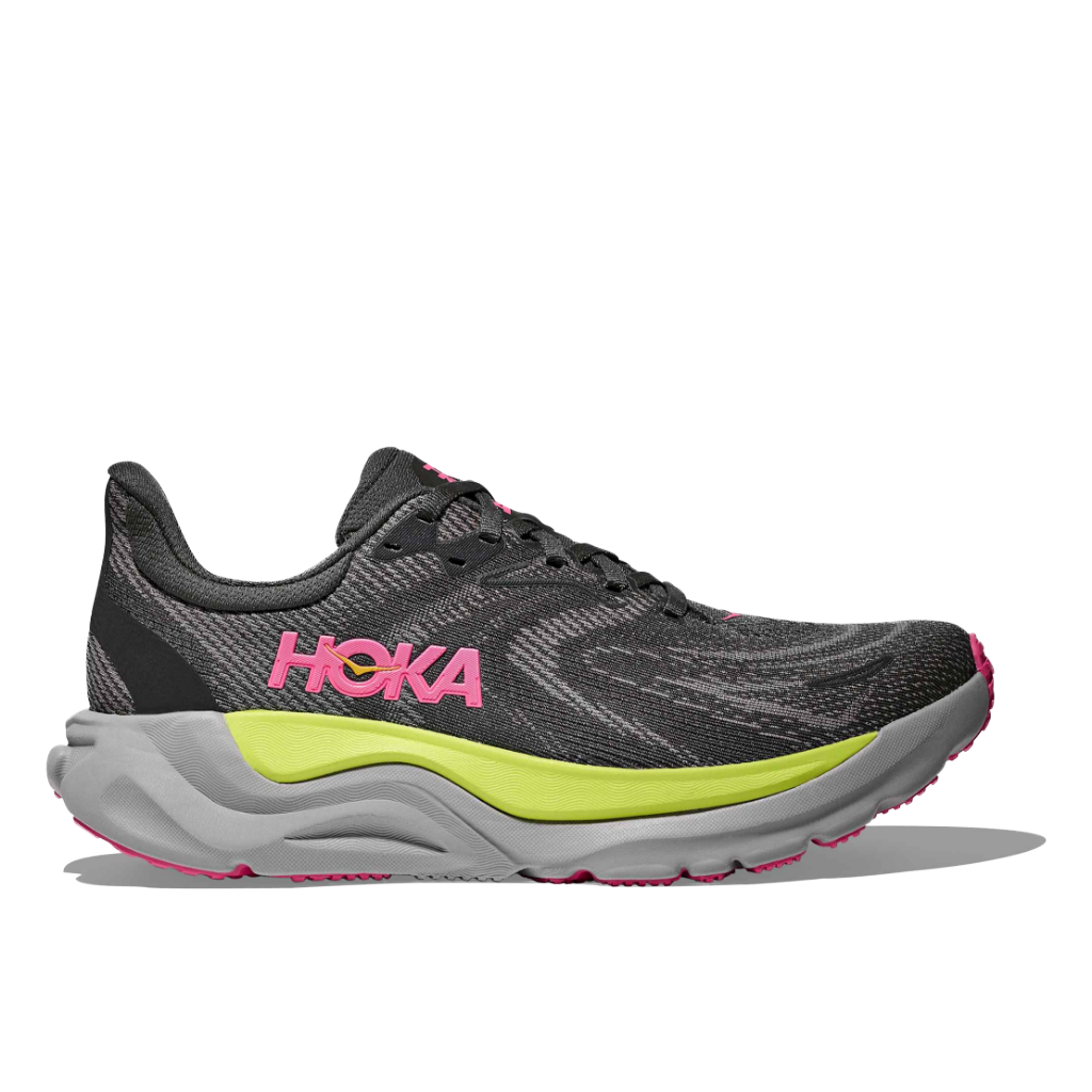 Hoka Women&#39;s Arahi 8 Charcoal Grey / Grey Skies - Booley Galway