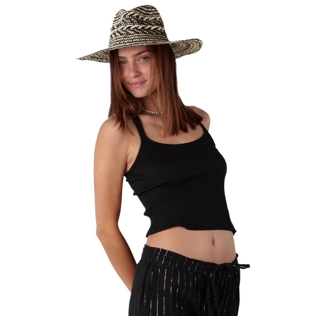 Barts Hibiscus Hat Black - Booley Galway