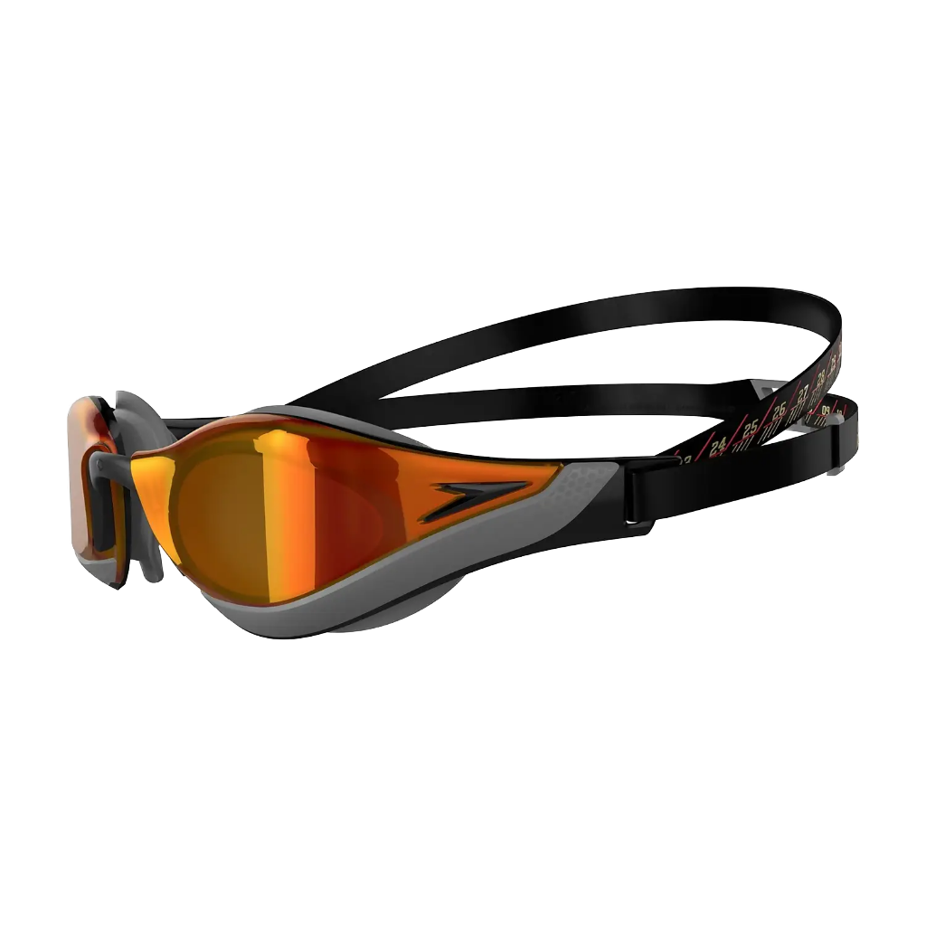 Fastskin Pure Focus Mirror Goggles - Black / Red