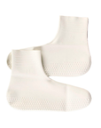 Latex Pool Socks - White / Black