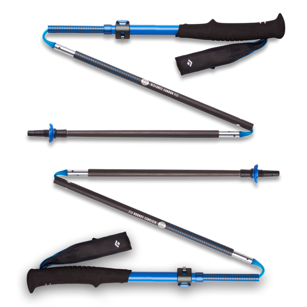 Distance Carbon FLZ Poles - Ultra Blue