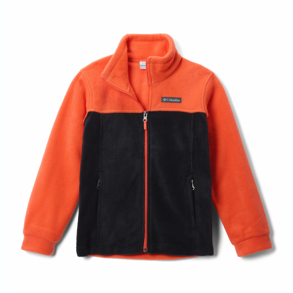 Kids Steens Mountain II Fleece - Boys - Zing / Black