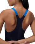 Women's HyperBoom Splice Placement Laneback - Blue / Navy