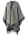 Barts Women's Tunsta Poncho Charcoal - Booley Galway