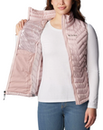 Columbia Women's Powder Lite Vest Dusty Pink - Booley Galway