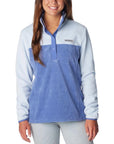 Columbia Women's Benton Springs 1/2 Snap Pullover Eve / Whisper - Booley Galway