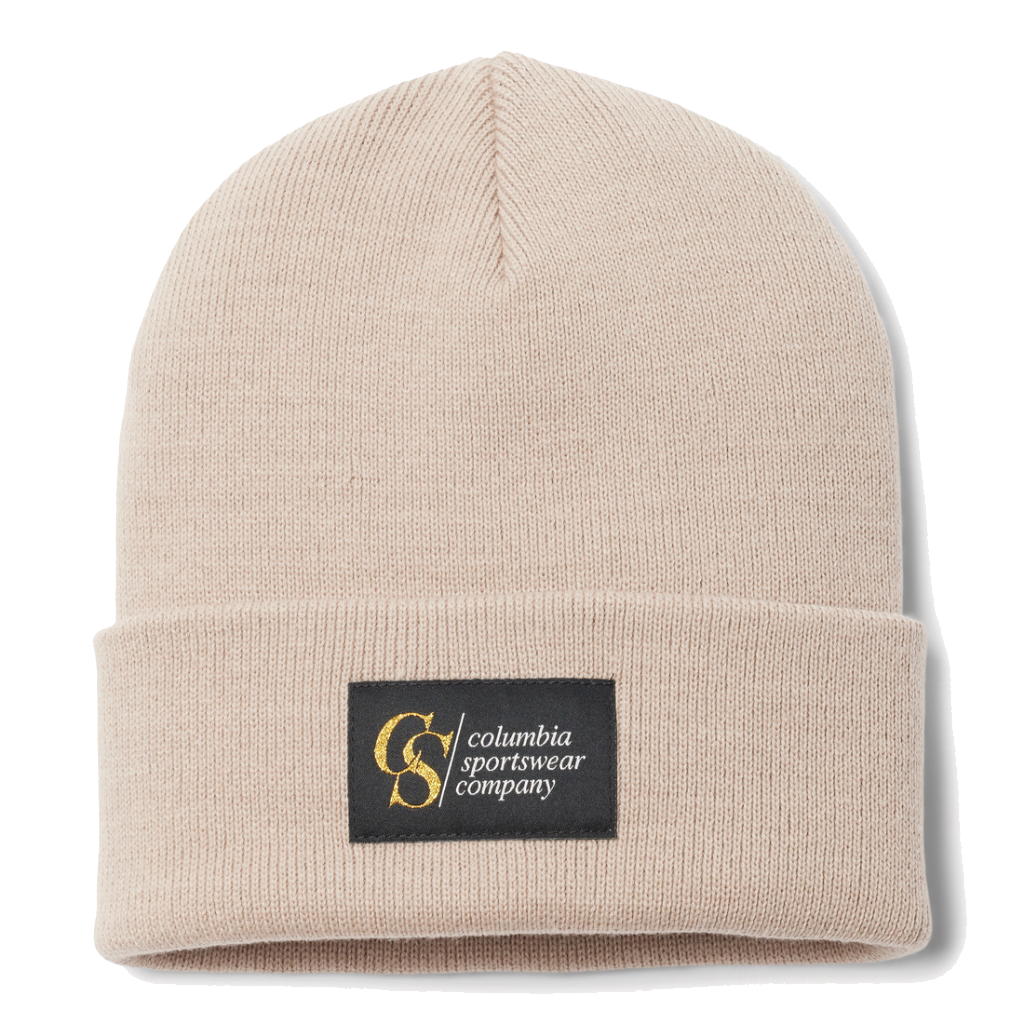 City Trek Heavyweight Beanie - Crushed Clay / Heritage Patch