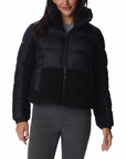 Columbia Women's Leadbetter Point Sherpa Hybrid Black - Booley Galway