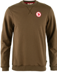 Fjallraven Men's 1960 Logo Badge Sweater Dark Oak - Booley Galway