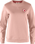 Fjallraven Women's 1960 Logo Badge Sweater Chalk Rose - Booley Galway