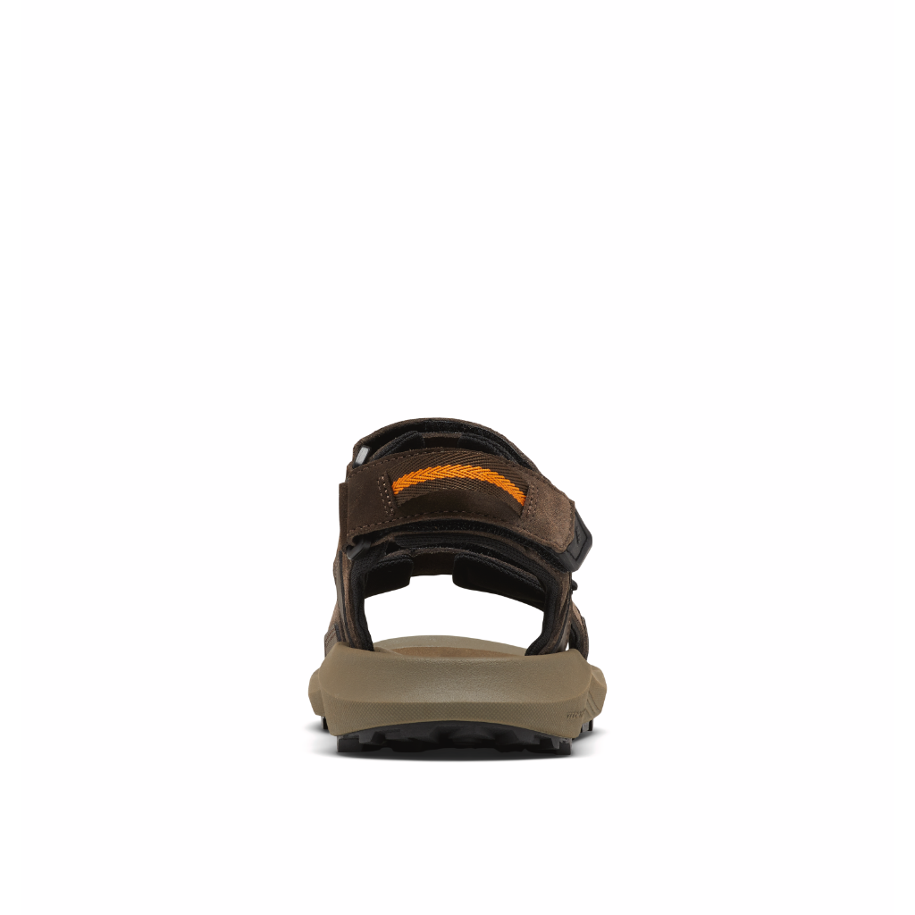 Columbia Men&#39;s Trailstorm Hiker 3 Strap Sandal Cordovan / Gold Amber - Booley Galway