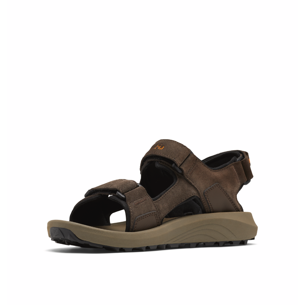 Columbia Men&#39;s Trailstorm Hiker 3 Strap Sandal Cordovan / Gold Amber - Booley Galway