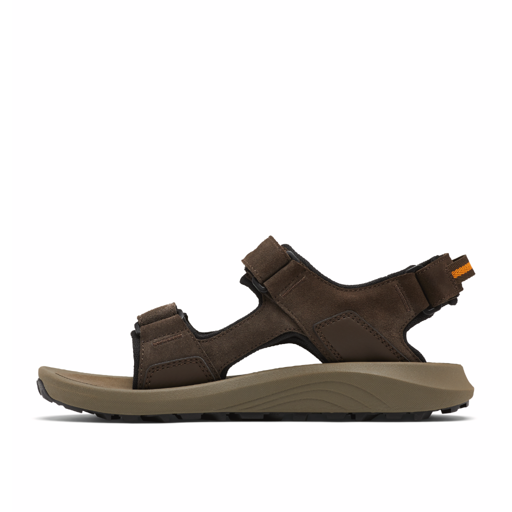 Columbia Men&#39;s Trailstorm Hiker 3 Strap Sandal Cordovan / Gold Amber - Booley Galway