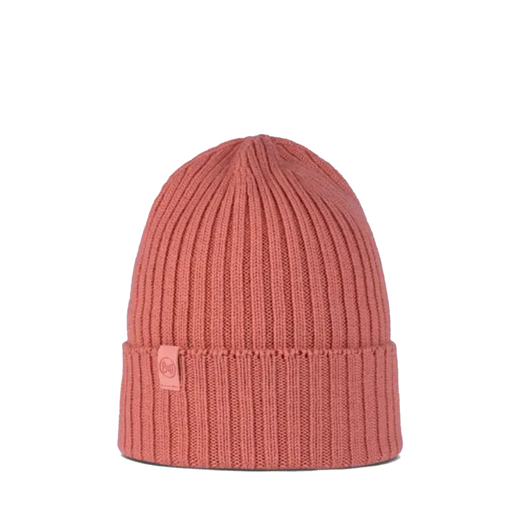 Norval Knitted Beanie - Crimson