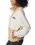 Columbia Women's Back Bowl Casual Fleece Chalk / Canoe / White - Booley Galway